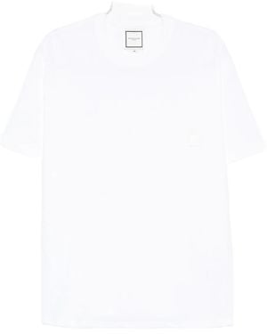 WOOYOUNGMI Drawstring-Detailing T-Shirt - White