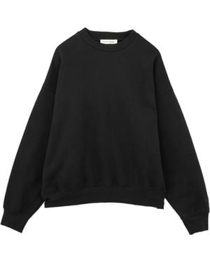 Essentials Calssic Crewneck Sweatshirt - Black