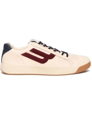 Bally Tennis Collection Leather Trainers - Pink