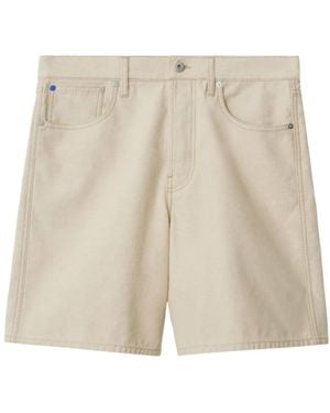Burberry Ekd デニムショーツ - ナチュラル