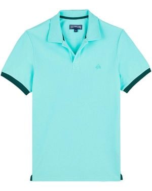 Vilebrequin Piqué Polo Shirt - Blue