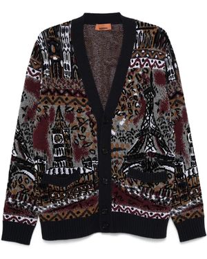 Missoni ベルテッド カーディガン - ブラック