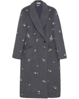 Jonathan Simkhai Blazer Met Dubbele Rij Knopen - Grijs