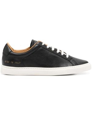 Common Projects Zapatillas de piel - Negro