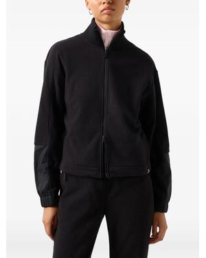 Bogner Fire + Ice Lucy Fleece-Texture Track Jacket - Black