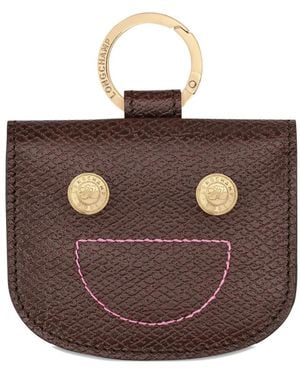Longchamp Épure Card Holder - Brown