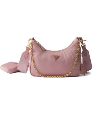 Prada Re-Edition 2005 Shoulder Bag - Pink