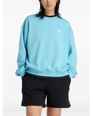 New Balance Sport Essentials French Terry Crew Sweatshirt - Blue