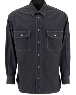 Comme des Garçons Double-Pocket Shirt - Black