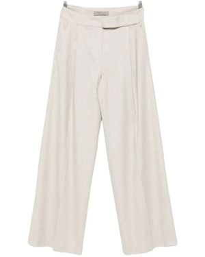 D.exterior Pleated Trousers - ホワイト