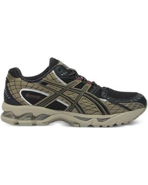 Asics Zapatillas Con Paneles De Malla - Verde