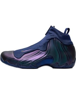 Nike Air Flightposite Hi-Top Sneakers - Blue