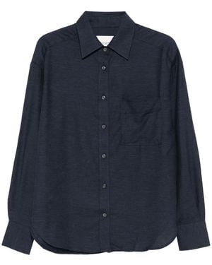 Closed Long-Sleeve Shirt - Blue