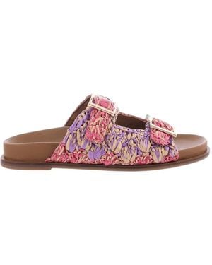 Inuovo Buckle-Fastening Sandals - Pink