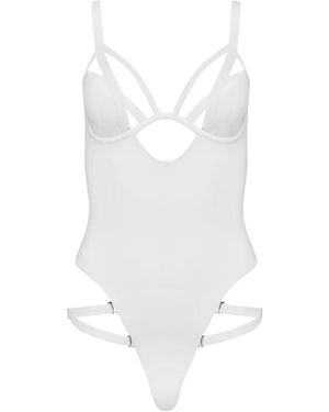 Maison Close Bañador Fatale - Blanco