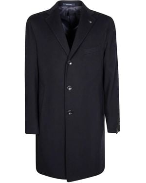 Tagliatore Single-breasted Coat - ブルー