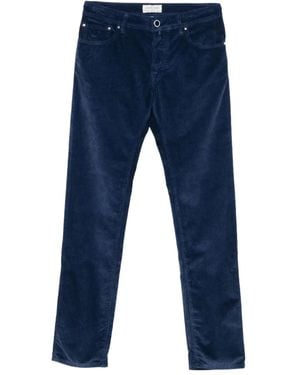 Jacob Cohen Bard Corduroy Trousers - Blue