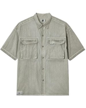 Izzue Chemise À Manches Courtes - Grey