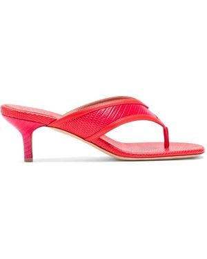 Malone Souliers Koko Thong-Style Sandals - Red