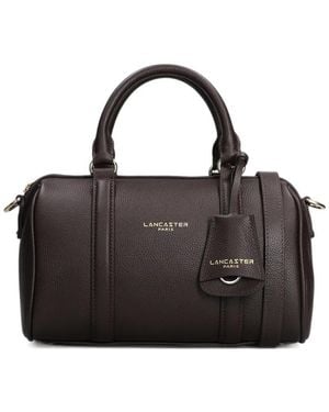 Lancaster Milano Ana Grained Leather Tote Bag - Black