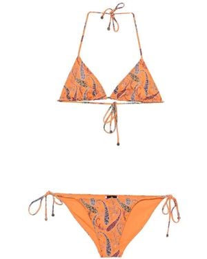 Etro Vibrant Paisley Two-Piece Bikini Set - Weiß