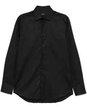Etro ペイズリーシャツ - ブラック
