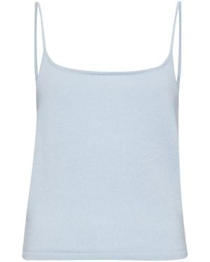 Teddy Cashmere Rapallo カシミアトップ - ブルー