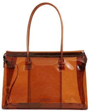 Essentiel Antwerp Bolsos shopper con cremallera - Marrón