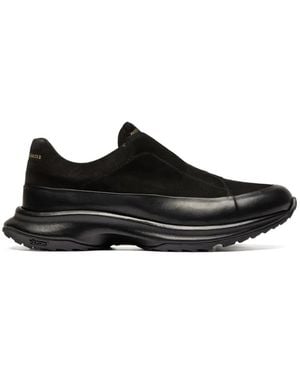Officine Creative Zodiac 001 Suede Slip-On Trainers - Black