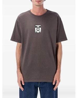 Obey Graphic T-shirt - グレー