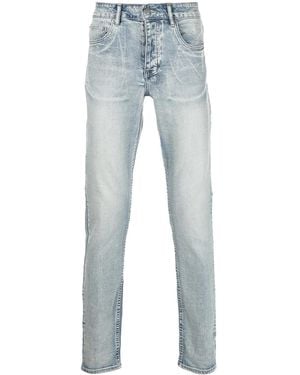 Ksubi Punk Straight-Leg Denim Jeans - Blue