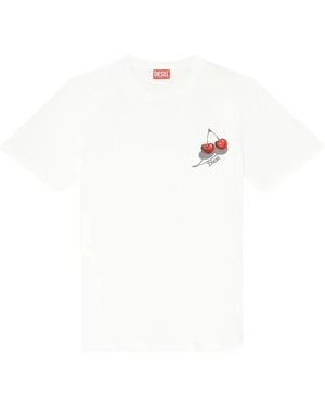 DIESEL Sv-T-Norm-Cher T-Shirt - White
