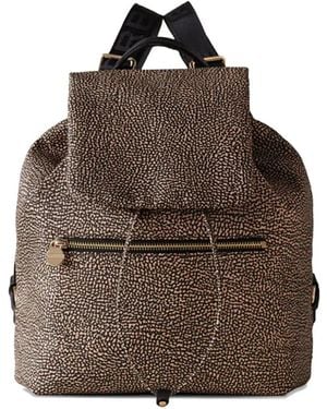 Borbonese Medium Zaino drawstring backpack - Braun
