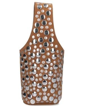 KHAITE Bolso bombonera Livia - Metálico