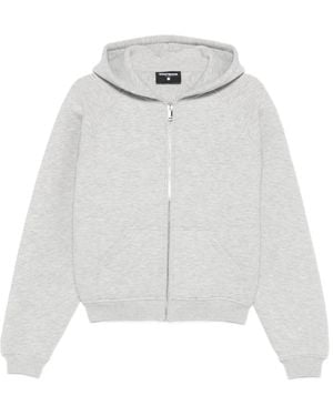 WRSTBHVR Gruven V2 Sweatshirt mit Reißverschluss - Weiß