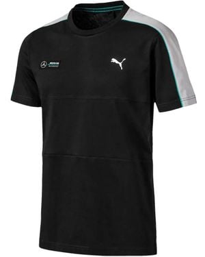 PUMA X Mercedes Mapm T7 Panelled T-Shirt - Black