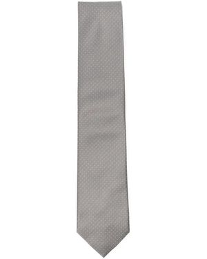 Errico Formicola Patterned Tie - Weiß
