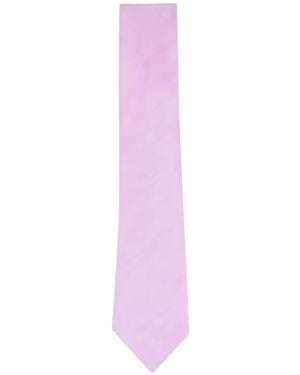 ZEGNA Woven-Texture Tie - Pink