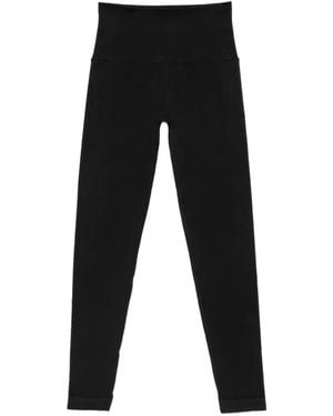 MC2 Saint Barth Vega Ruched Leggings - Black