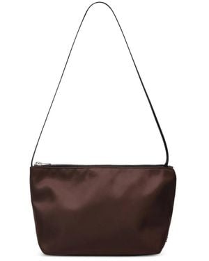 Valesque Borsa A Spalla Con Zip - Marrone