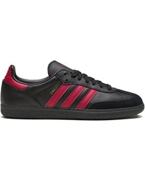 adidas Samba "Core/Mufc" Trainers - Black