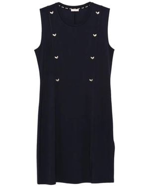 Liu Jo Night Sky Embellished Day Dress - Blue