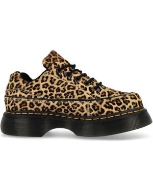 Dr. Martens Buzz 5I Spot Hair On Trainers - Black