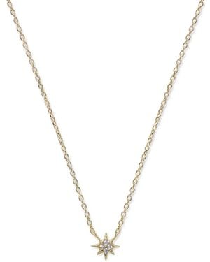 Anzie Collana Aztec North Star Con Diamanti - Metallizzato