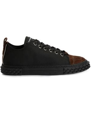 Giuseppe Zanotti Blabber Lace-Up High-Top Trainers - Black