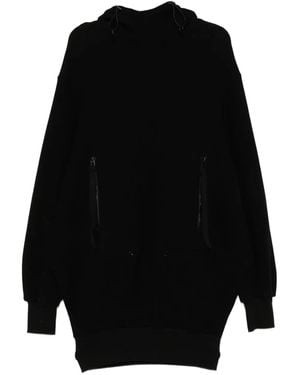 Yohji Yamamoto テリーパーカー - ブラック