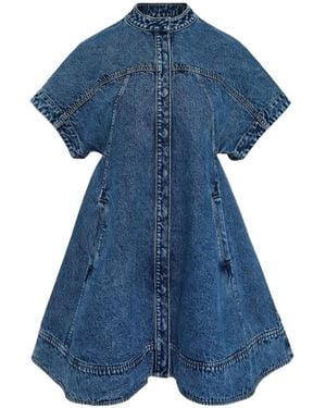 3.1 Phillip Lim Cotton Midi Dress - Blue