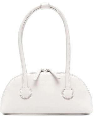 Marge Sherwood Medium Logo-Detail Shoulder Bag - White