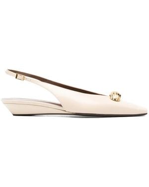 Giuseppe Zanotti Muse Sp.0.8 1 Mm Insomnia Lamb Skin Leather Sandals - Natural