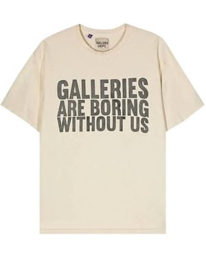GALLERY DEPT. Camiseta Galleries Con Logo Estampado - Neutro